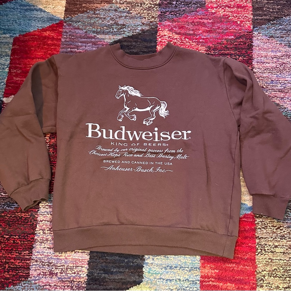 Budweiser Sweatshirt from PacSun size small brand new